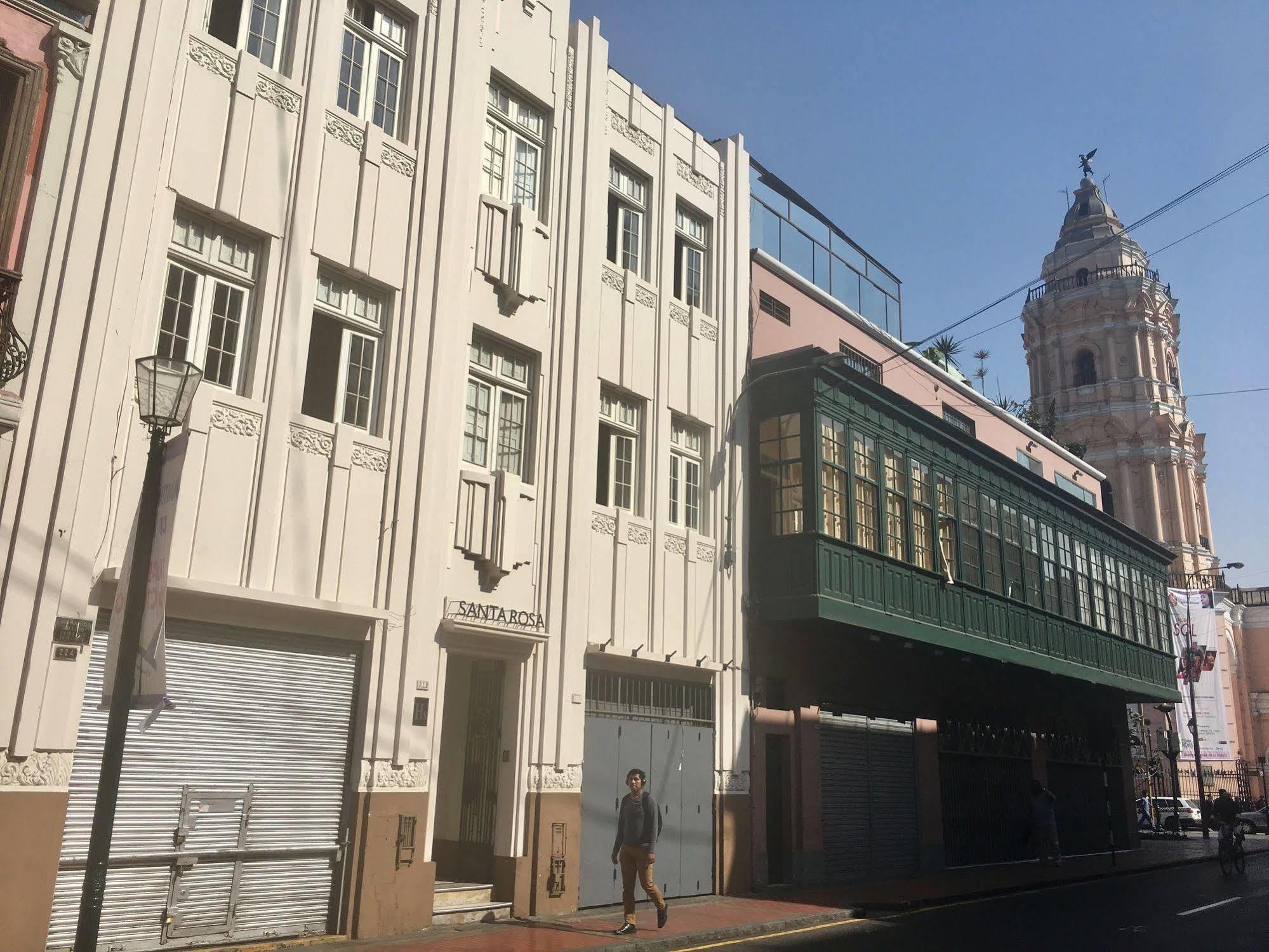Santa Rosa Apartotel- Centro Historico Distretto di Distretto di Lima Esterno foto